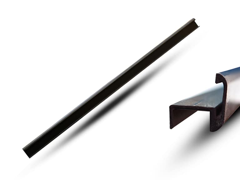 ALLUMINIUM DOOR STOPPER CHANNEL -W